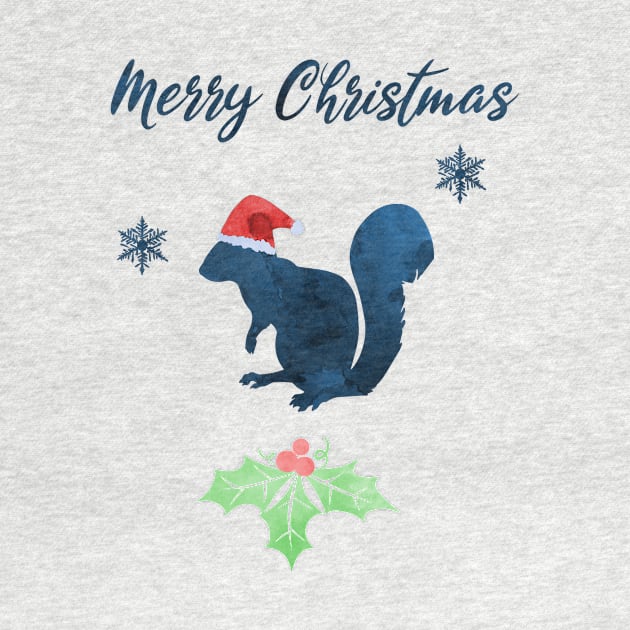 Merry Christmas - Squirrel by TheJollyMarten